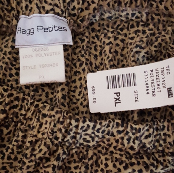 Flagg Petites - Accordion Pleat Leopard S - Picture 5 of 5